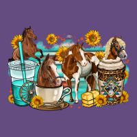 Horses Coffee Cups Vintage Hoodie | Teevron