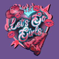 Let's Go Girls Pink Valentine's Day Vintage Tee | Teevron