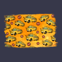 School Bus Pattern Long Sleeve Tee | Teevron