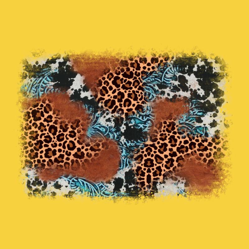 Leopard Cowhide Background Premium Sweatshirt by BarkalooDesign | Teevron