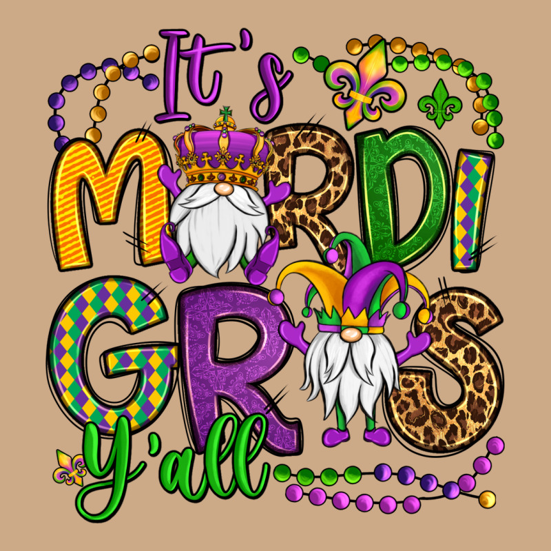 It's Mardi Gras Y'all Gnomes Vintage Hoodie by OliviaCreatesArt | Teevron