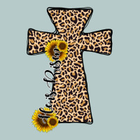 He Is Risen Leopard Cross Heavy Core Tee | Teevron