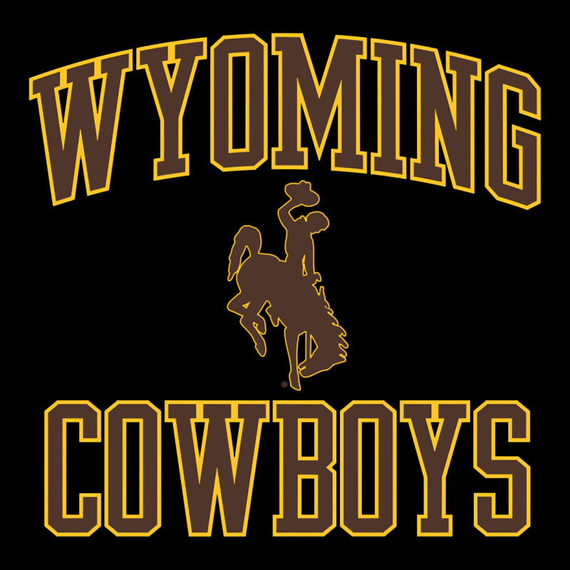 Wyoming Cowboys Men's Apparel Gameday Arch Over Cowboys Sweat Urban Heavy Tee by longCreatives | Teevron