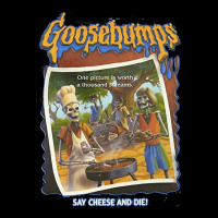 R.l. Stine Goosebumps Halloween Say Cheese And Die Urban Heavy Tee | Teevron