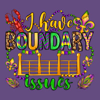 ı Have Boundary Issues Mardi Gras Olivia Vintage Hoodie | Teevron