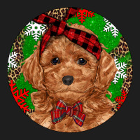 Christmas Toy Poodle Classic Tee | Teevron
