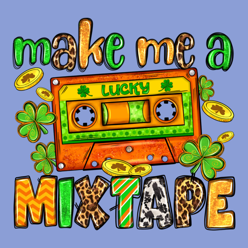 Make Me A Mixtape St. Patrick's Day Long Sleeve Tee by OliviaCreatesArt | Teevron