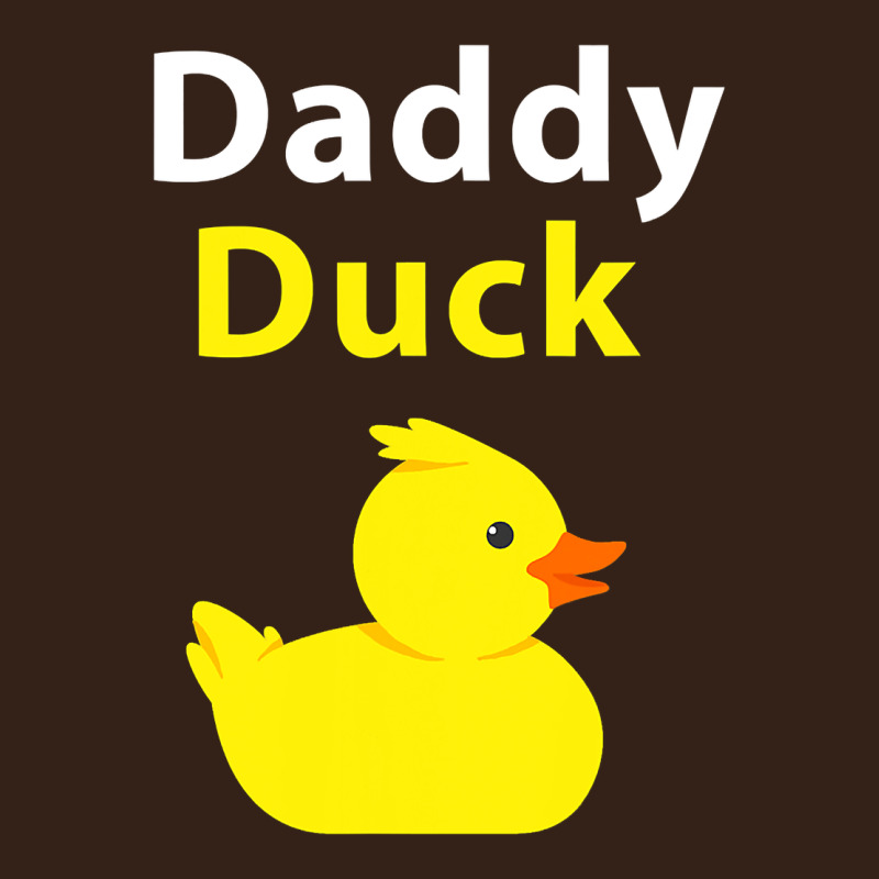Funny Daddy Duck Rubber Duck Heavy Core Tee by longCreatives | Teevron