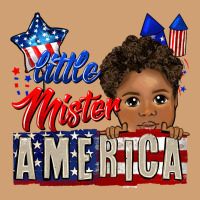Little Mister America Black Boy Vintage Tee | Teevron