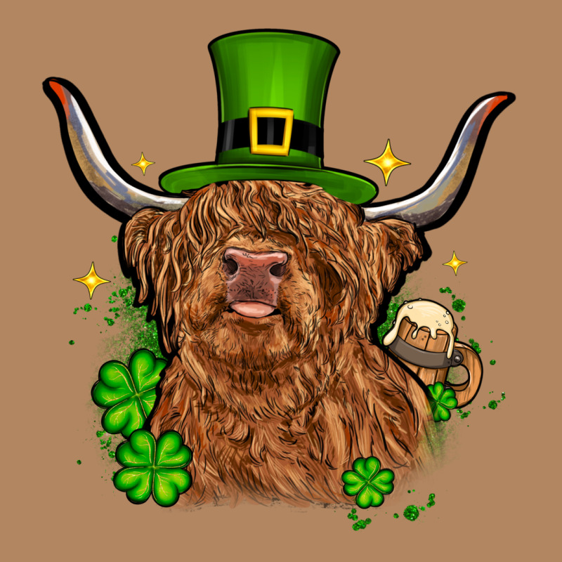 St. Patrick's Day Cow Long Sleeve Tee by OliviaCreatesArt | Teevron