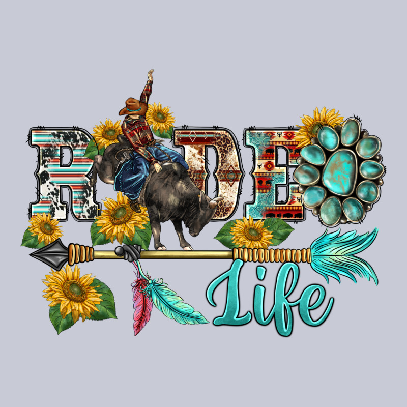 Western Rodeo Bullfighter  Life Turquoise's Gemstones Arrow Sunflowers Heavyweight Hoodie by BarkalooDesign | Teevron