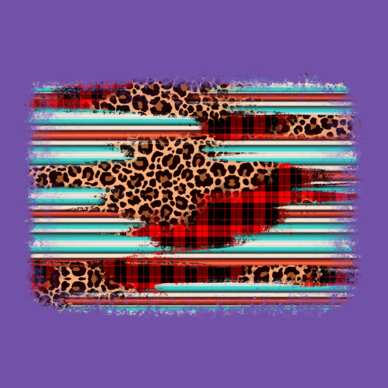 Leopard Serape Background Premium Sweatshirt by BarkalooDesign | Teevron