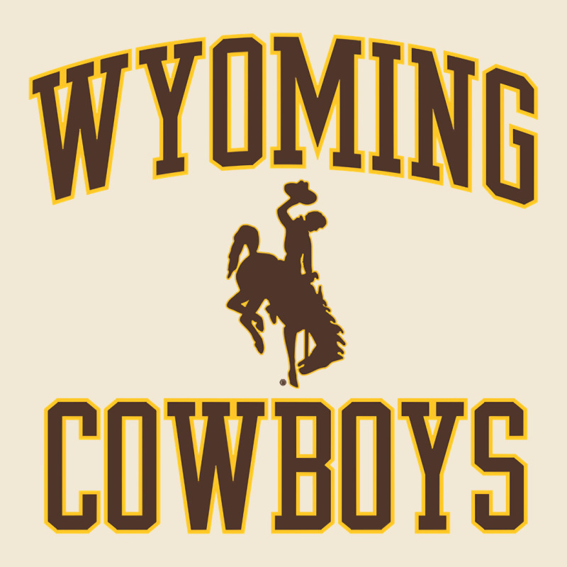Wyoming Cowboys Men's Apparel Gameday Arch Over Cowboys Sweat Premium Tee by longCreatives | Teevron