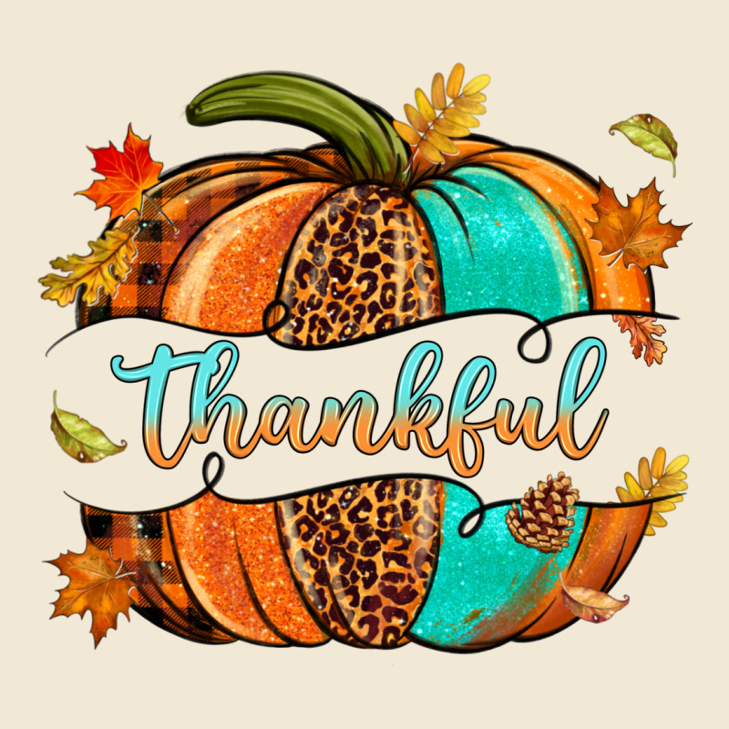 Pumpkin Thankful Premium Tee by NancyCooperArtShop | Teevron