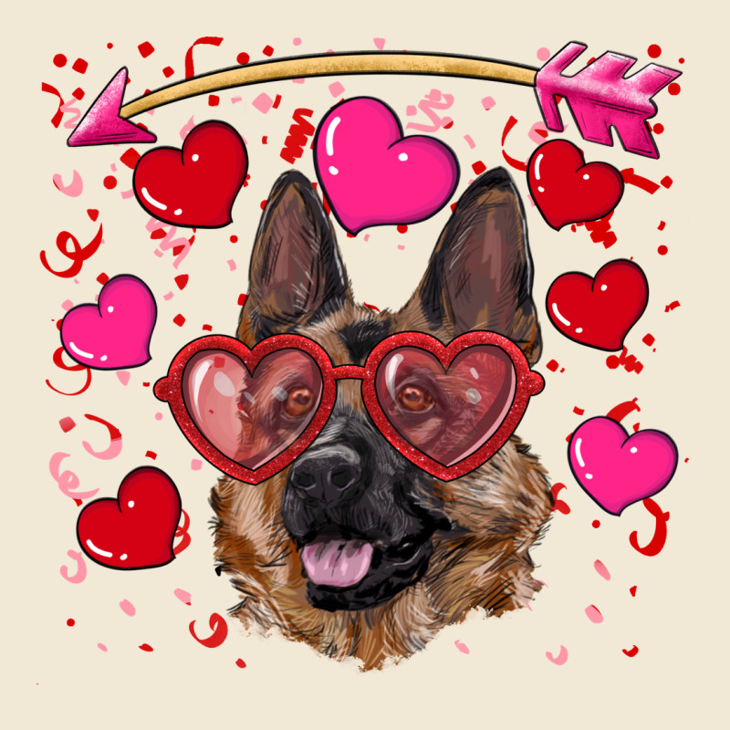 Valentine's German Shepherd Premium Tee by RanaPortraitStore | Teevron