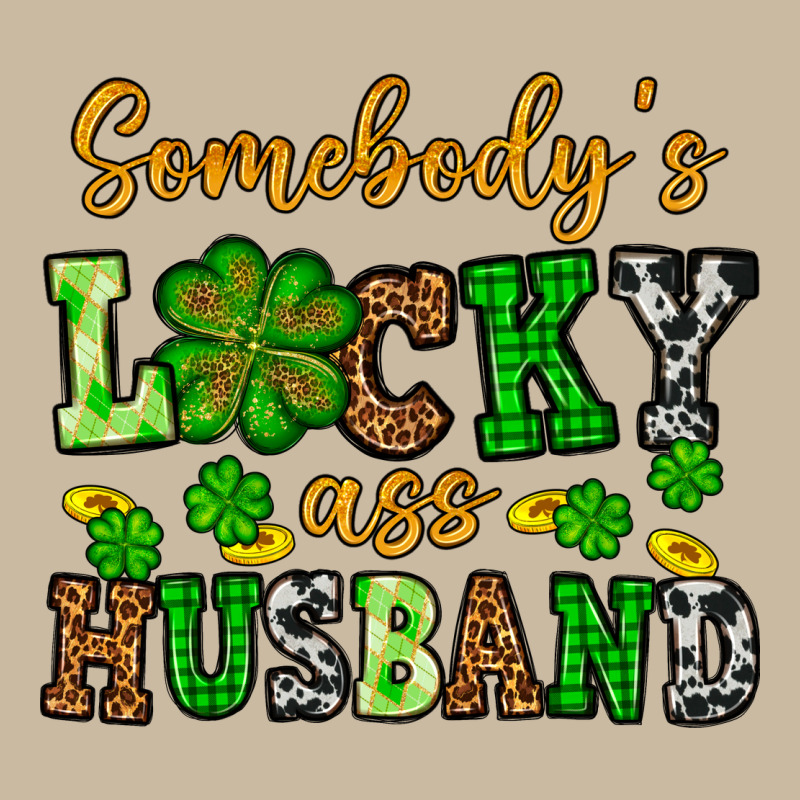 St. Patrick's Somebody's Lucky As Husband Long Sleeve Tee by OliviaCreatesArt | Teevron