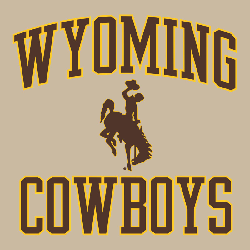 Wyoming Cowboys Men's Apparel Gameday Arch Over Cowboys Sweat Long Sleeve Tee by longCreatives | Teevron