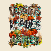 Leaves Lattes Fall Pumpkin Ladies Tee | Teevron