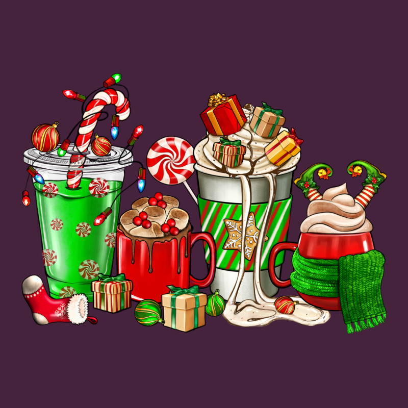 Christmas Coffee Cup Premium Tee by NancyCooperArtShop | Teevron