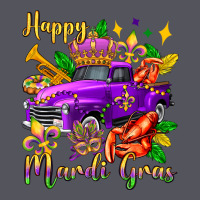 Happy Mardi Gras Truck Olivia Vintage Hoodie | Teevron