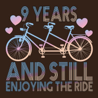 9 Years And Still Enjoying The Ride Heavy Core Tee | Teevron