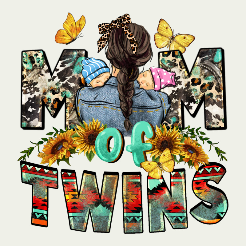 Mom Of Twins Mother's Day Urban Heavy Tee by CowGirlArtShop | Teevron