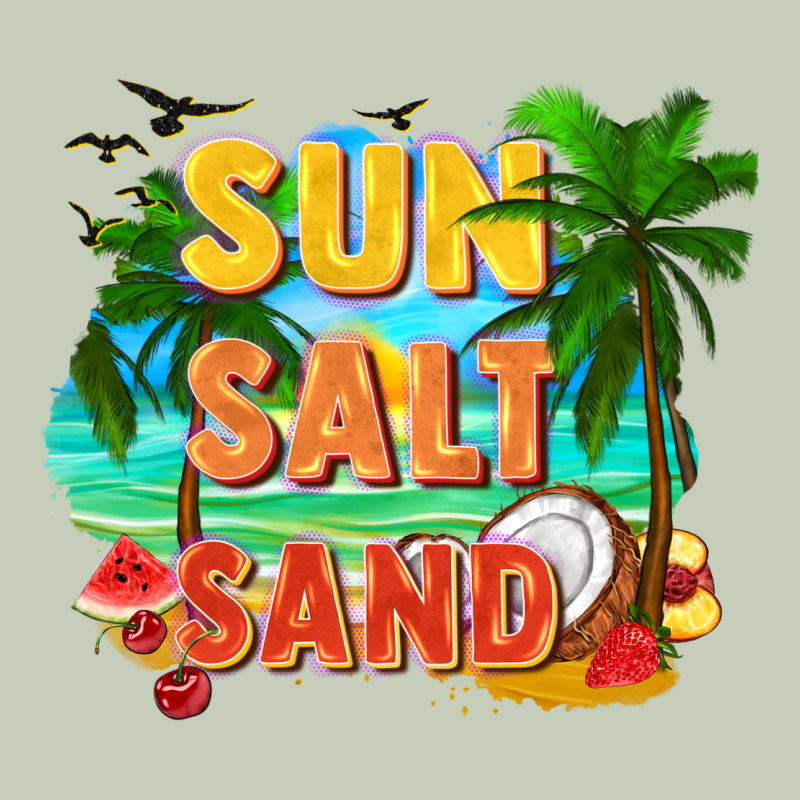 Sun Salt Sand Long Sleeve Tee by FaDigitalArtStudio | Teevron