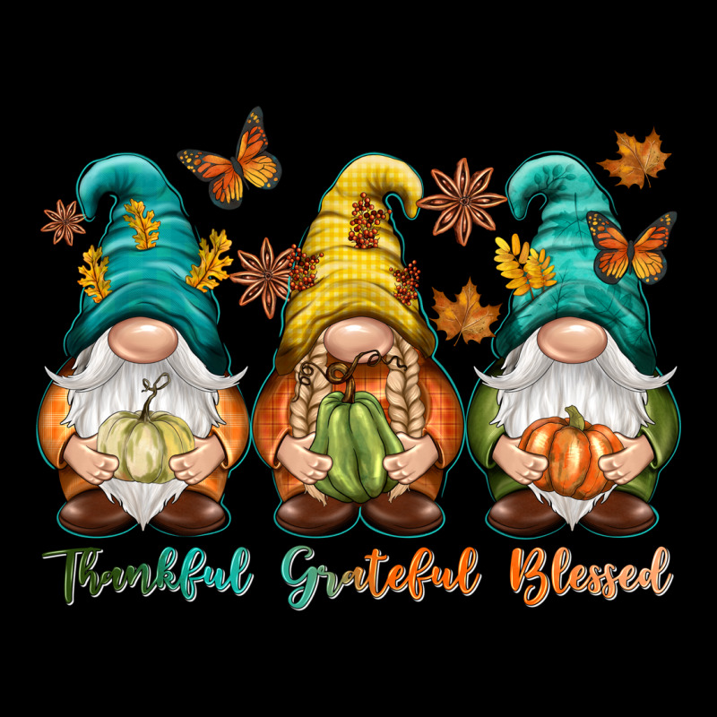 Thankful Grateful Blessed Ladies Tee by NancyCooperArtShop | Teevron