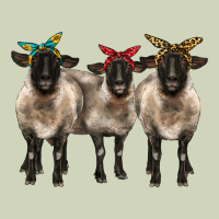 3 Sheeps Suffolk Ewe With Bandana Heavyweight Hoodie | Teevron