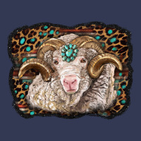 Merino Ram With Leopard Background Heavyweight Hoodie | Teevron