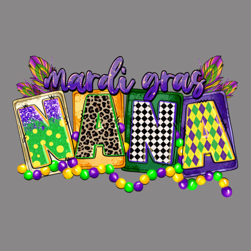 Mardi Gras Nana Vintage Tee by CowGirlArtShop | Teevron
