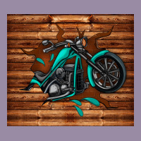 Woodgrain Motorcycle Classic Tee | Teevron