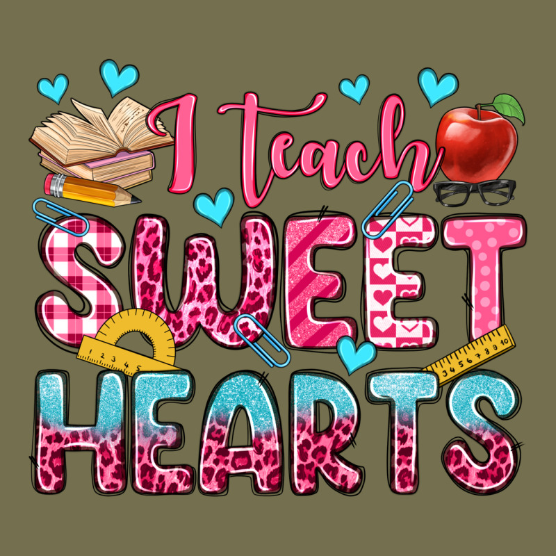 I Teach Sweet Hearts Olivia Vintage Hoodie by OliviaCreatesArt | Teevron