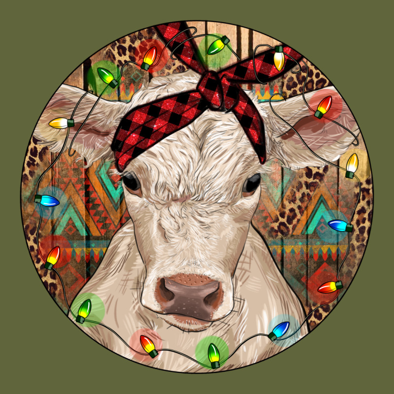 Christmas Charolais Calf Baby Cow Classic Tee by RanaPortraitStore | Teevron