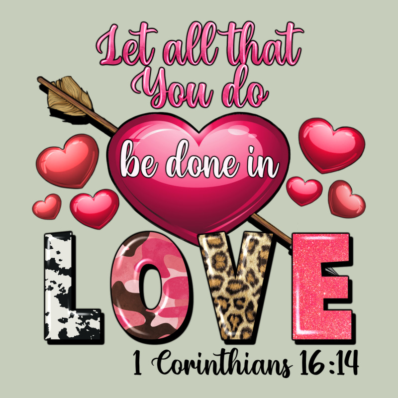 Let All That You Do Be In Love Valentine's Day Long Sleeve Tee by FaDigitalArtStudio | Teevron