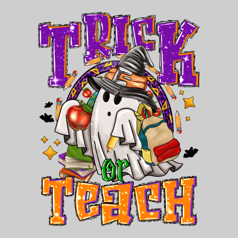 Trick Or Teach Halloween Premium Tee by NancyCooperArtShop | Teevron