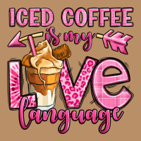 Iced Coffee Is My Love Language Vintage Hoodie | Teevron