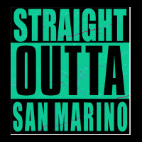 Straight Outta San Marino Heavy Core Tee | Teevron