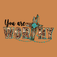 You Are Worthy Cross Heavyweight Hoodie | Teevron