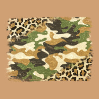 Leopard Camo Pattern Background Vintage Tee | Teevron