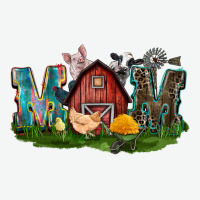 Barn Mom Mother's Day Urban Heavy Tee | Teevron