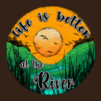 Life Is Better At The River Heavy Core Tee | Teevron