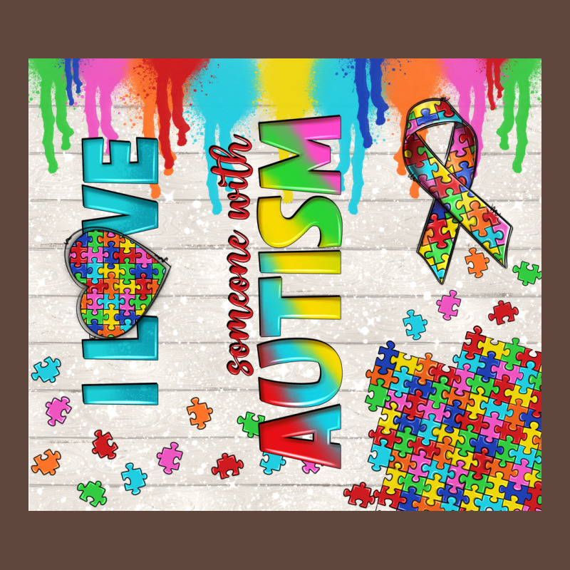 I Love Someone With Autism Classic Tee by TumblerDesignByShophia | Teevron