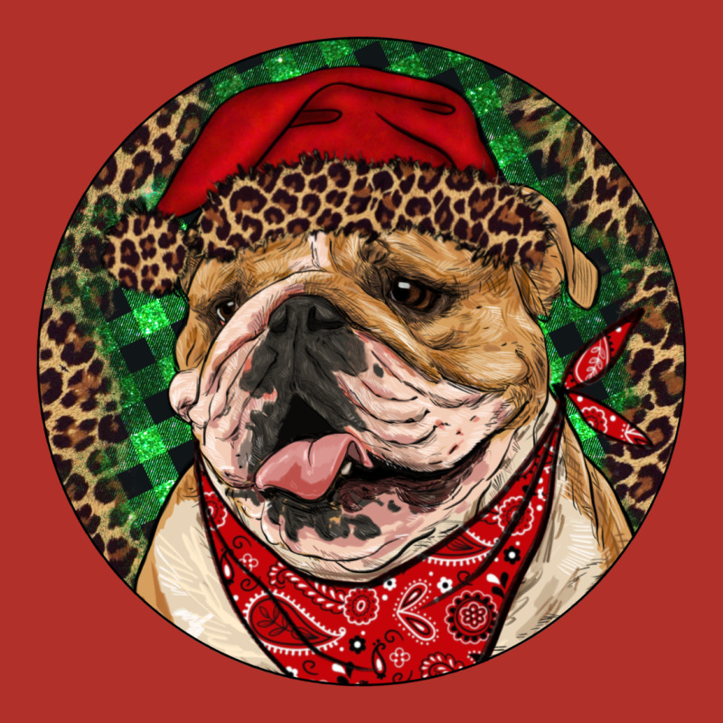 Christmas English Bulldog Premium Hoodie by RanaPortraitStore | Teevron