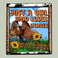 Western Just A Girl Who Loves Horses Long Sleeve Tee | Teevron