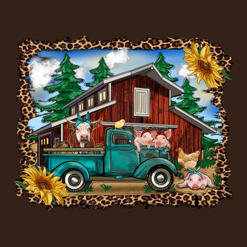 Western Barn With Farm Animals Heavy Core Tee by RanaPortraitStore | Teevron