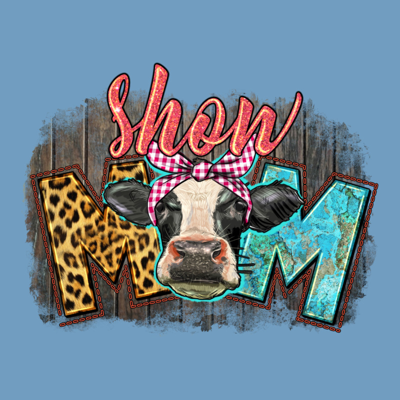 Show Mom Cow Urban Heavy Tee by CowGirlArtShop | Teevron