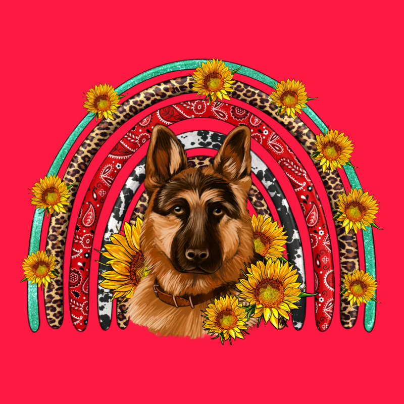 German Shepherd Rainbow Zipper Hoodie by Artiststas | Teevron
