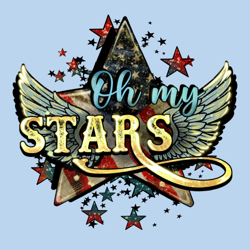 Oh My Stars America Wings 4th Of July Classic Tee by HowdyJamesFarm | Teevron