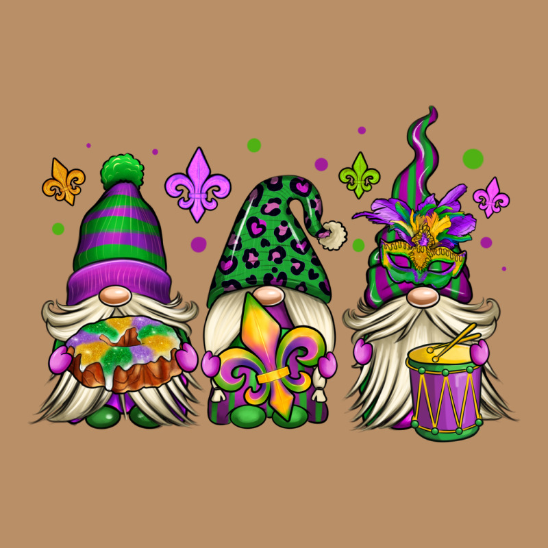 Mardi Gras Gnomes Vintage Hoodie by OliviaCreatesArt | Teevron